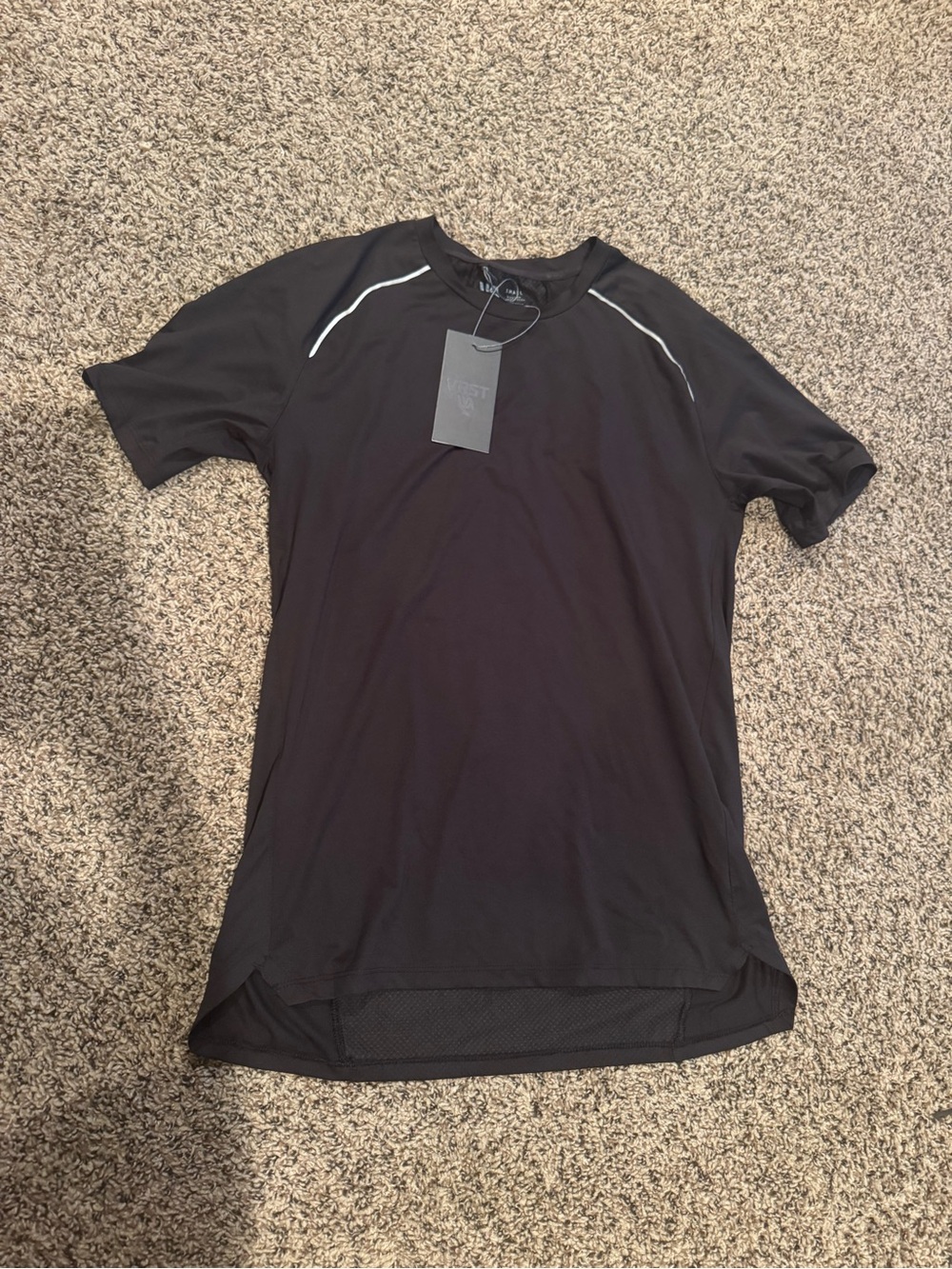 VRST Men's Black Performance Tee -